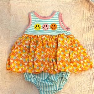 RicRac Smiley Romper